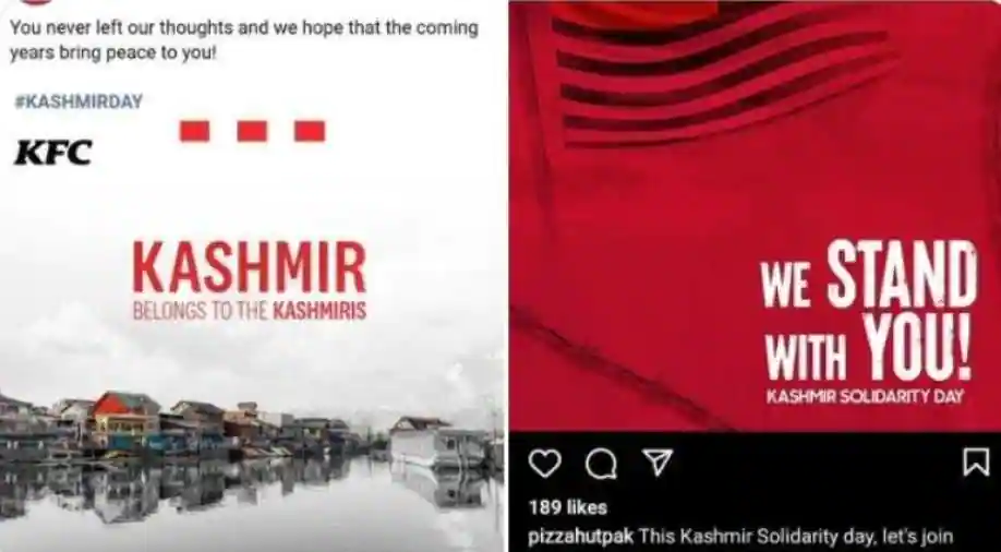'Shame on you': Netizens explode after Pizza Hut joins KFC, Hyundai & Kia to support Pak on Kashmir